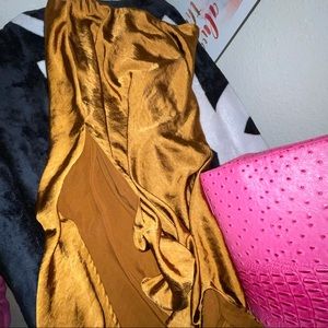 Silk vintage skirt that flows as you walk